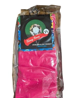 Pink Soccer Shin Guards - Youth Size M